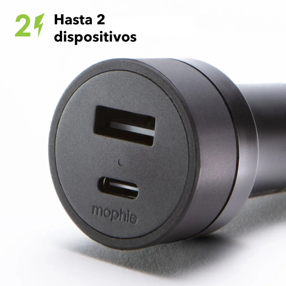 Cargador de Carro mophie USB-C/USB-A 42W - Negro — vista 5 | iShop Colombia