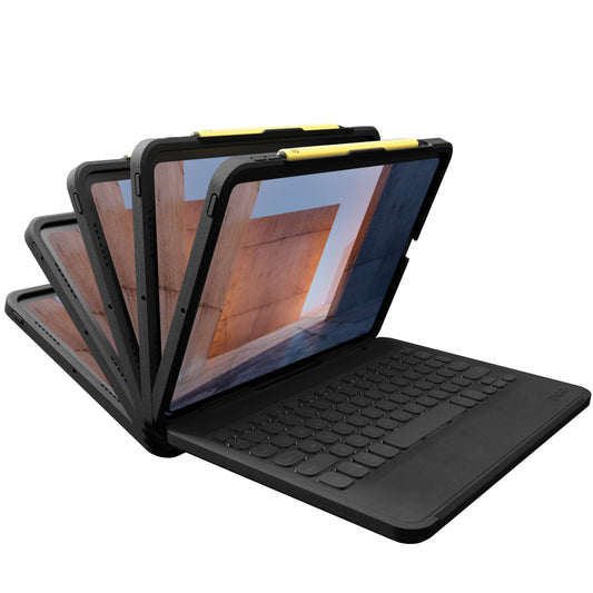 Case resistente con teclado ZAGG para iPad Pro 11 - Negro