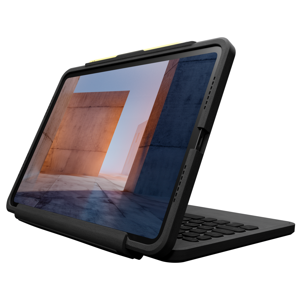 Case resistente con teclado ZAGG para iPad Pro 11 - Negro