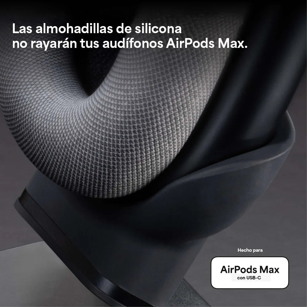 Base de Carga Inalámbrica mophie para AirPods Max con carga magnética USB-C - Negro