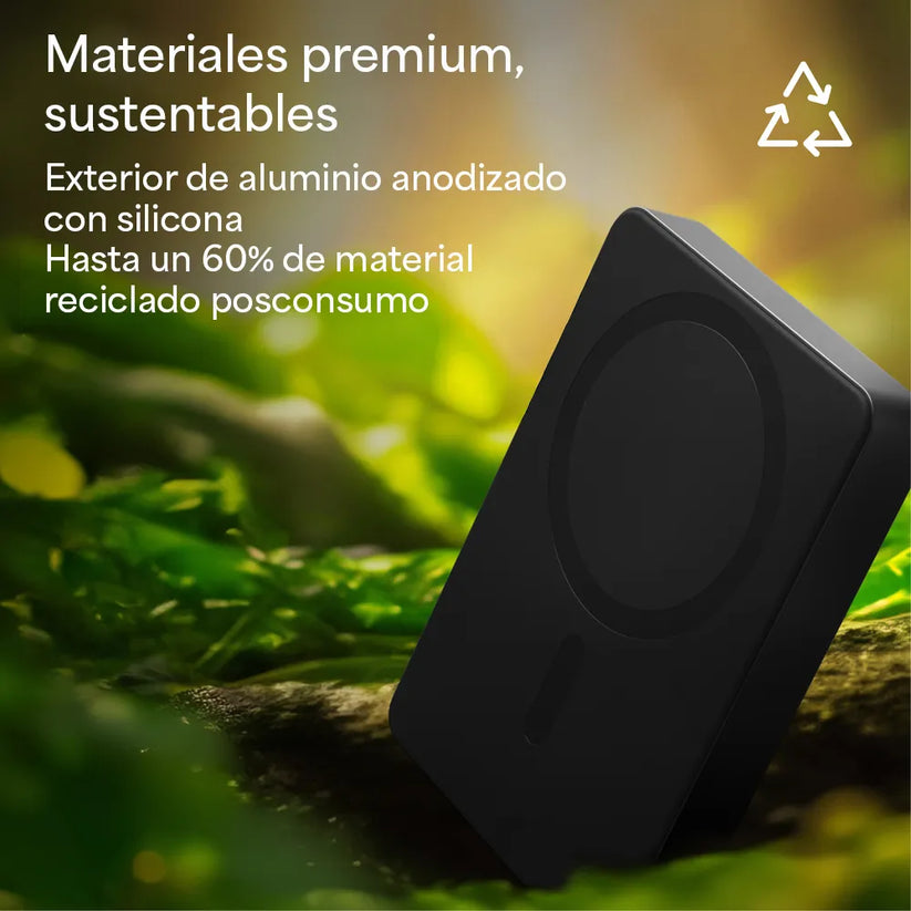 Batería mophie Powerstation Qi2 de 15W  10000mAh - Negro — vista 8 | iShop Colombia
