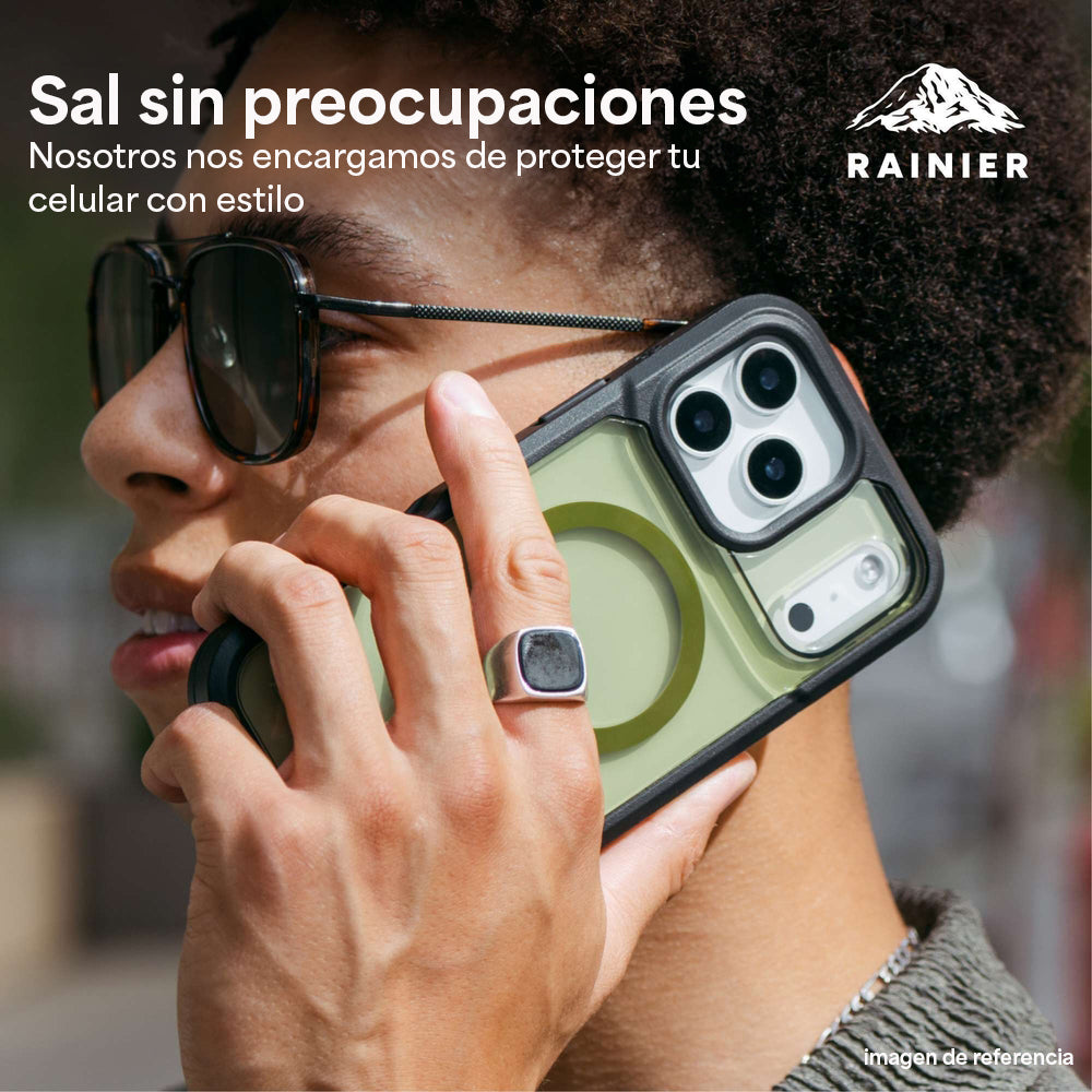 Case ZAGG Rainier con MagSafe KS para iPhone 17 Pro - Negro Humo