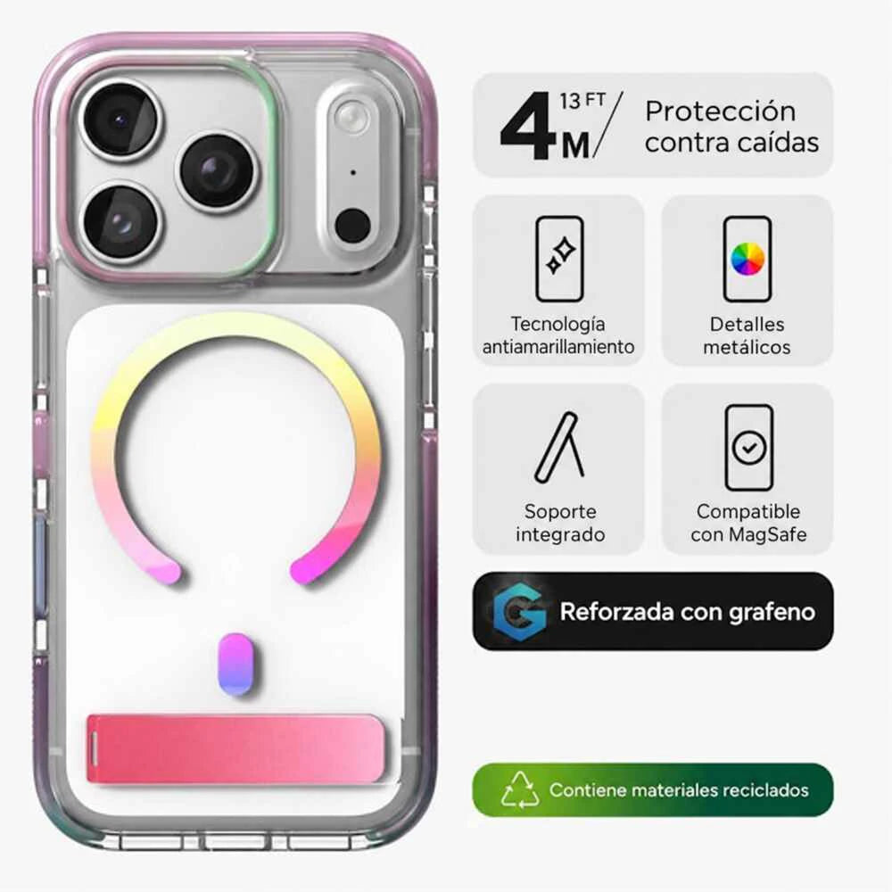 Case_ZAGG_Santa_Cruz_con_MagSafe_KS_para_iPhone_18_Pro_Max_17_Pro_Max_Iridiscente_Imagen_posicion_2_iShop_Colombia