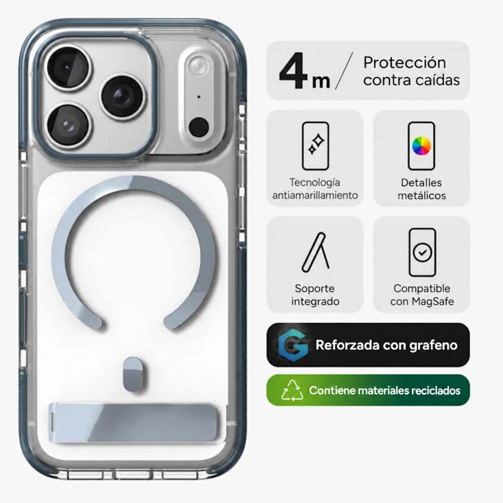 Case_ZAGG_Santa_Cruz_con_MagSafe_KS_para_iPhone_18_Pro_Max_17_Pro_Max_Azul_Brillante_Imagen_posicion_2_iShop_Colombia
