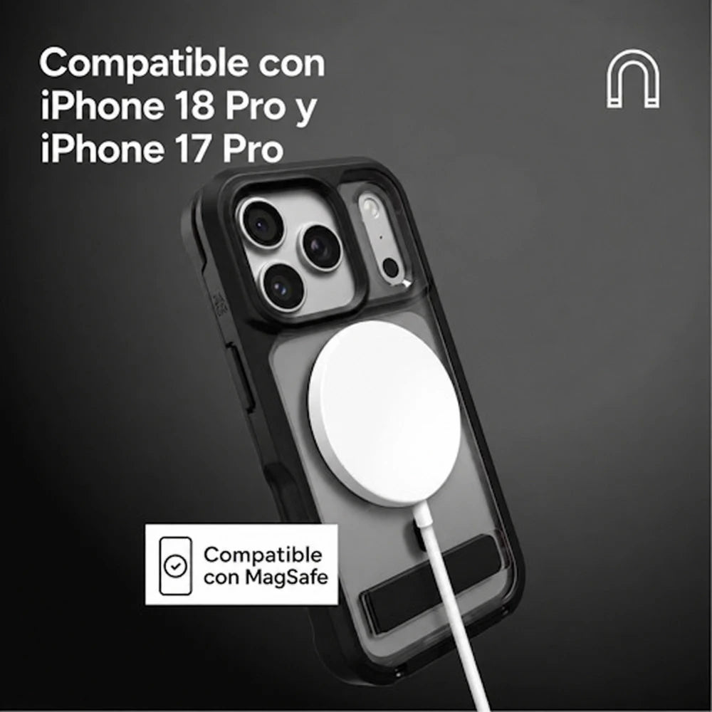 Case_ZAGG_Rainier_con_MagSafe_KS_para_iPhone_18_Pro_17_Pro_Negro_Humo_Imagen_posicion_3_iShop_Colombia