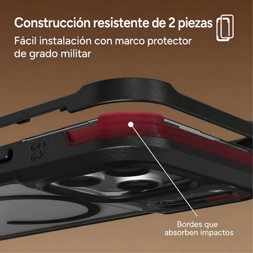 Case_ZAGG_Rainier_con_MagSafe_KS_para_iPhone_18_Pro_17_Pro_Negro_Humo_Imagen_posicion_4_iShop_Colombia