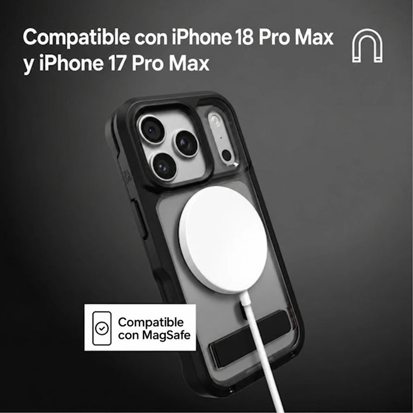 Case_ZAGG_Rainier_con_MagSafe_KS_para_iPhone_18_Pro_Max_17_Pro_Max_Negro_Humo_Imagen_posicion_3_iShop_Colombia