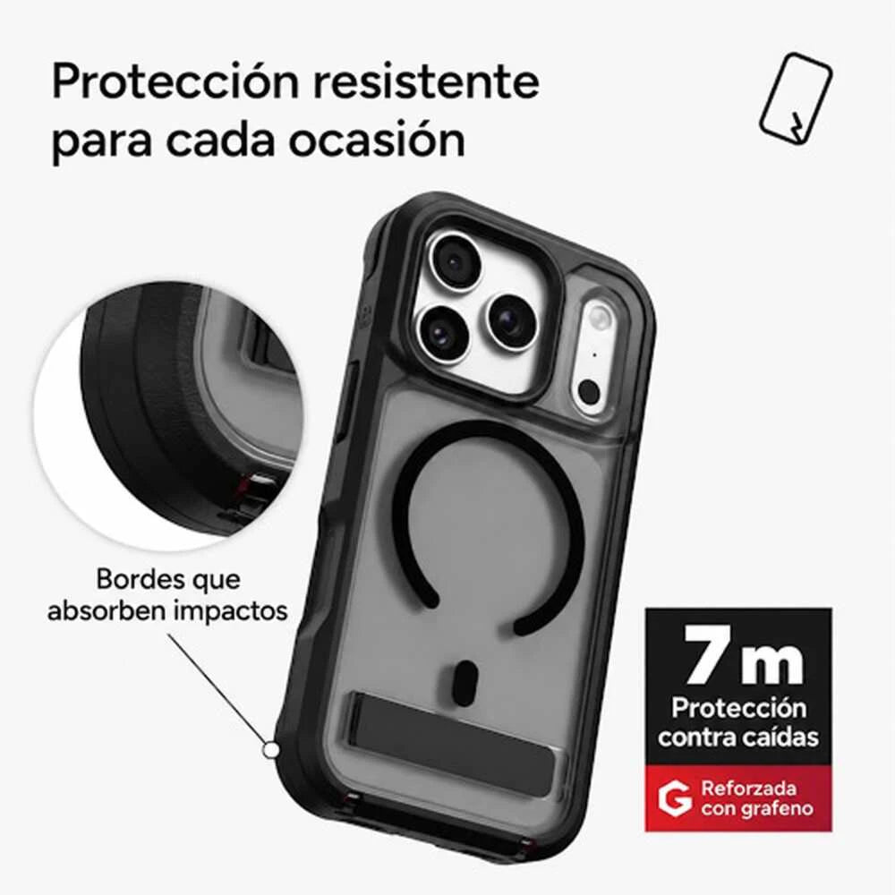 Case_ZAGG_Rainier_con_MagSafe_KS_para_iPhone_18_Pro_Max_17_Pro_Max_Negro_Humo_Imagen_posicion_5_iShop_Colombia