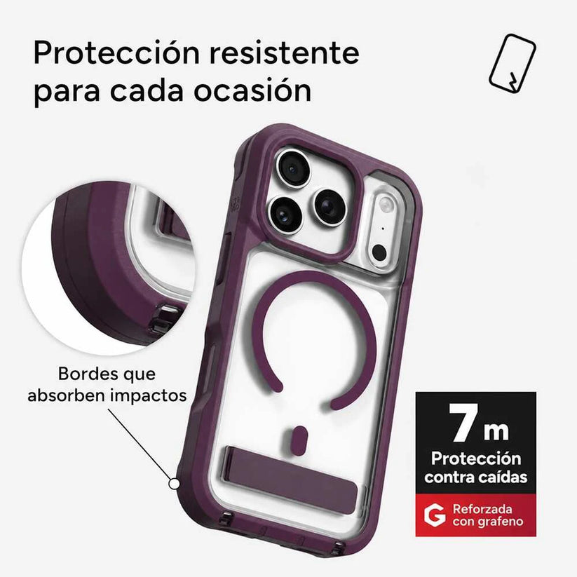 Case_ZAGG_Rainier_con_MagSafe_KS_para_iPhone_18_Pro_17_Pro_Violeta_Imagen_posicion_4_iShop_Colombia