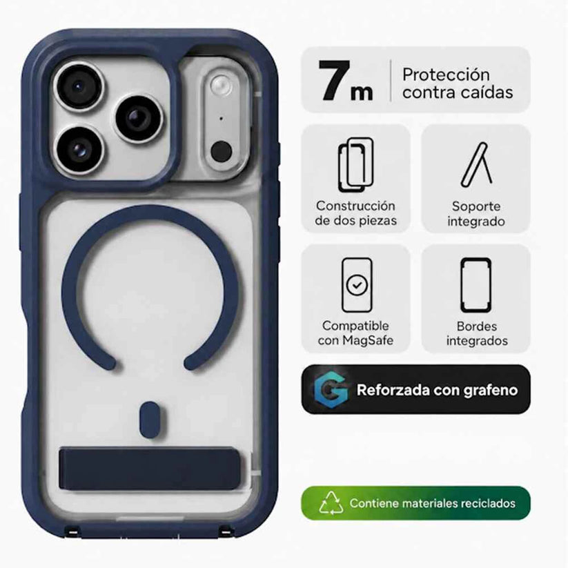 Case_ZAGG_Rainier_con_MagSafe_KS_para_iPhone_18_Pro_17_Pro_Azul_Marino_Imagen_posicion_2_iShop_Colombia