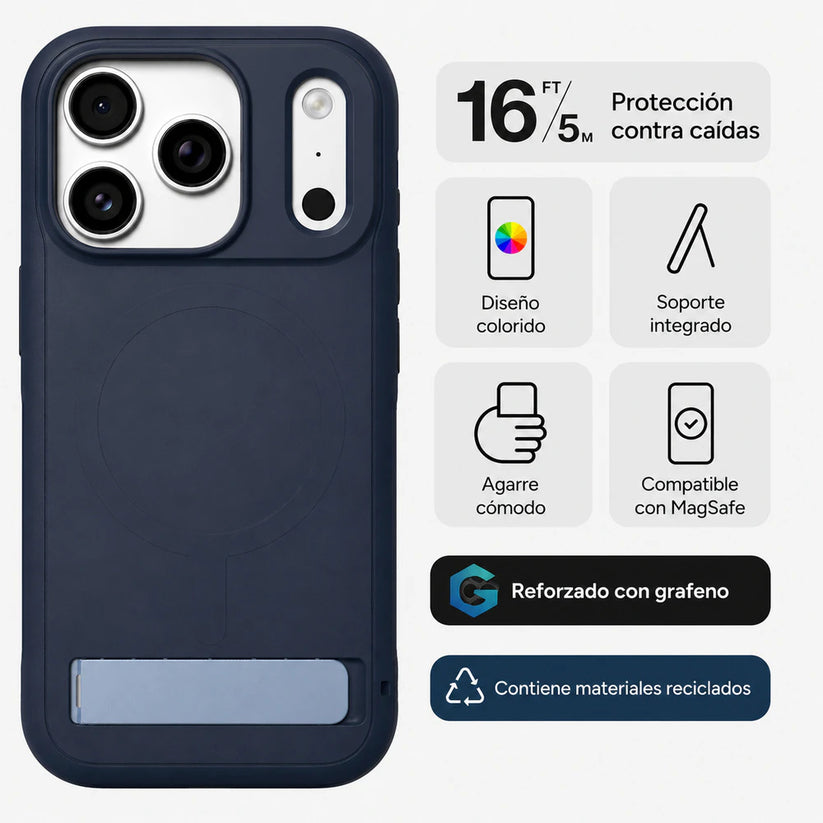 Case_ZAGG_Sedona_con_MagSafe_KS_para_iPhone_18_Pro_Max_17_Pro_Max_Azul_Naval_Imagen_posicion_2_iShop_Colombia