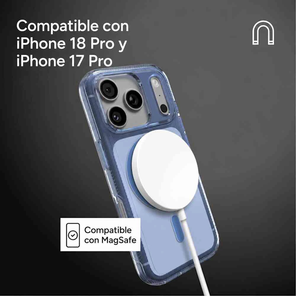 Case_ZAGG_Luxe_con_MagSafe_para_iPhone_18_Pro_17_Pro_Azul_Aurora_Traslúcido_Imagen_posicion_3_iShop_Colombia