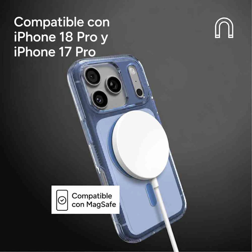 Case_ZAGG_Luxe_con_MagSafe_para_iPhone_18_Pro_17_Pro_Azul_Aurora_Traslúcido_Imagen_posicion_3_iShop_Colombia