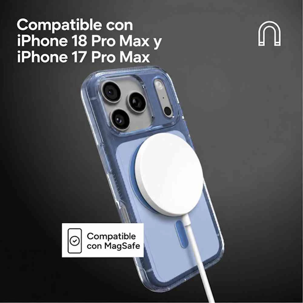 Case_ZAGG_Luxe_con_MagSafe_para_iPhone_18_Pro_Max_17_Pro_Max_Azul_Aurora_Traslúcido_Imagen_posicion_3_iShop_Colombia