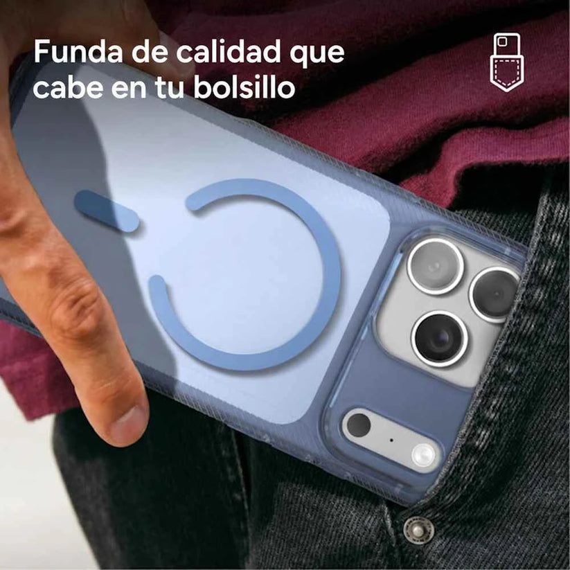Case_ZAGG_Luxe_con_MagSafe_para_iPhone_18_Pro_Max_17_Pro_Max_Azul_Aurora_Traslúcido_Imagen_posicion_5_iShop_Colombia