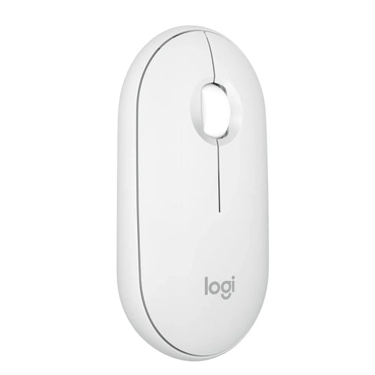 Mouse Inalámbrico Bluetooth Logitech Pebble Mouse 2 M350s - Blanco