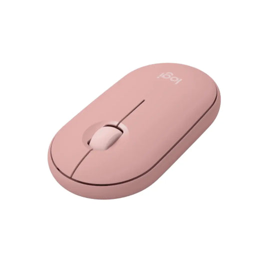 Mouse Logitech M350S Bluetooth - Rosado