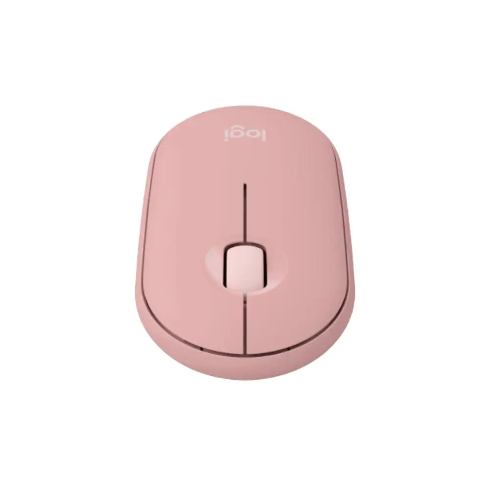 Mouse Logitech M350S Bluetooth - Rosado