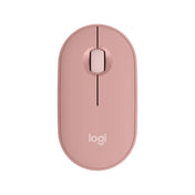 Mouse Logitech M350S Bluetooth - Rosado