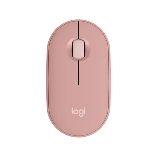 Mouse Logitech M350S Bluetooth - Rosado