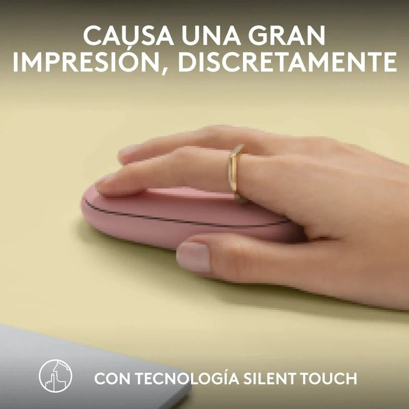 Mouse_Inalambrico_Bluetooth_Logitech_Pebble_2_M350s_Rosa_imagen_posicion_6_iShop_Colombia
