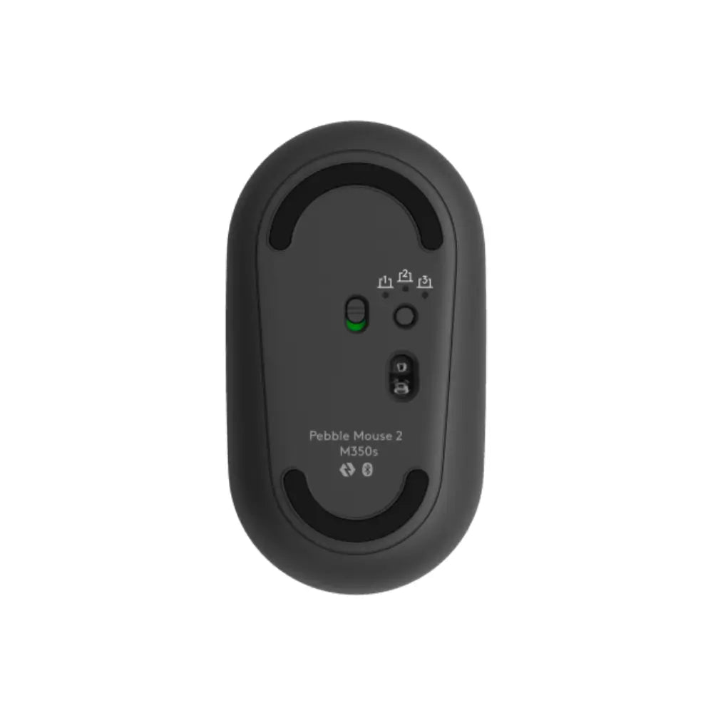 Mouse Logitech M350S Bluetooth - Negro