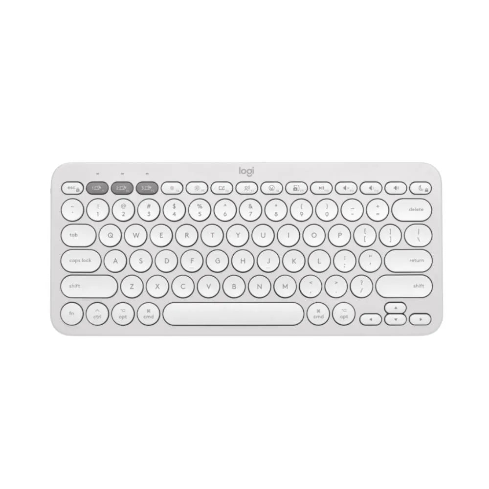 Teclado Logitech K380S Bluetooth - Blanco