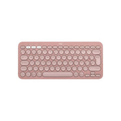 Teclado Logitech K380S Bluetooth - Rosado