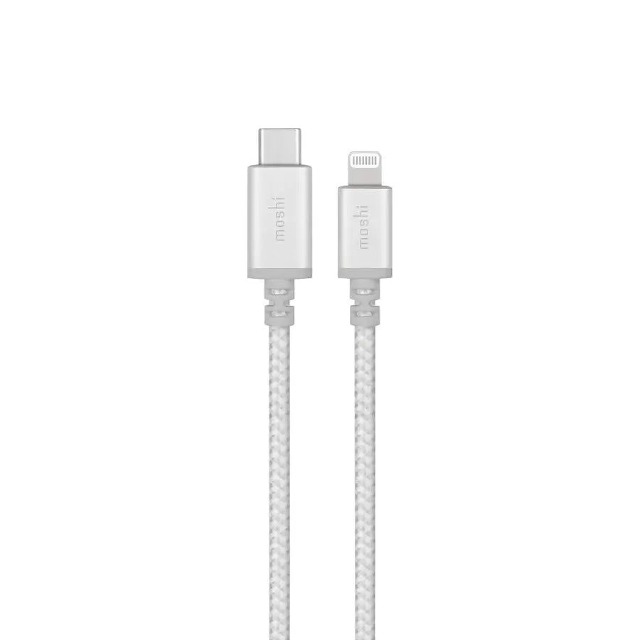 Cable Integra Moshi de USB-C a Lightning (1.2m) - Gris