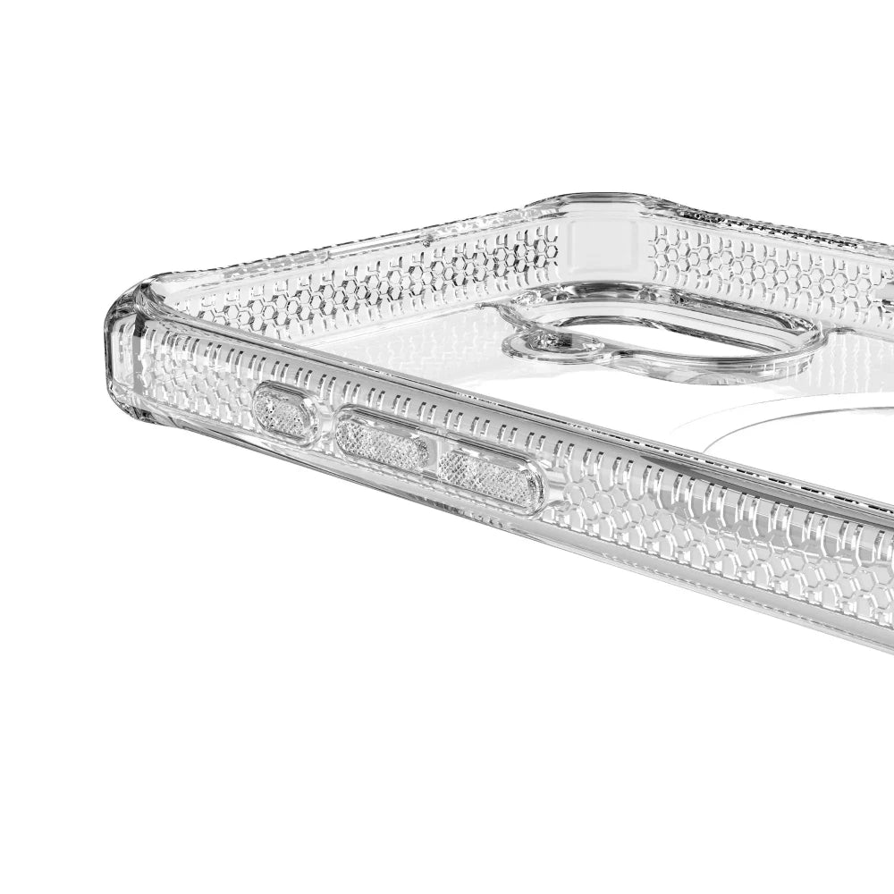 Case ItSkins Hybrid R Clear con MagSafe para iPhone 16 Plus - Transparente