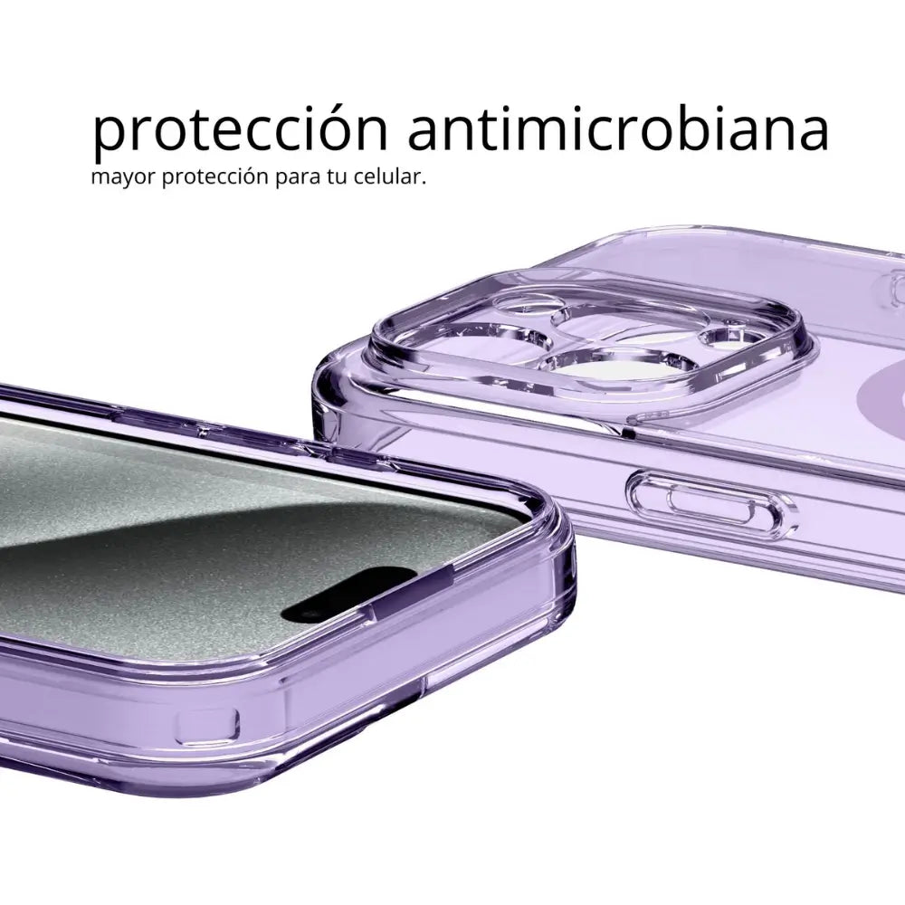 Case Avana Ice con MagSafe para iPhone 16 Pro Max - Morado