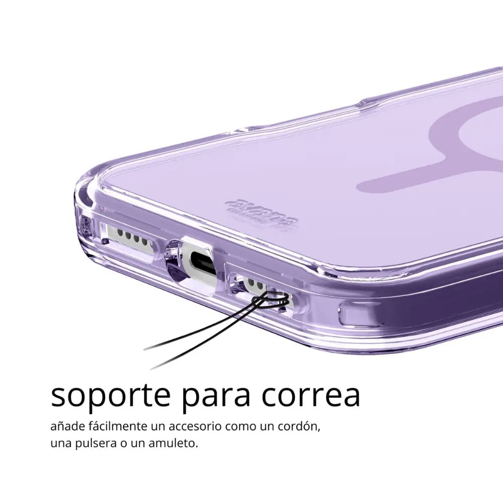 Case Avana Ice con MagSafe para iPhone 16 Pro Max - Morado