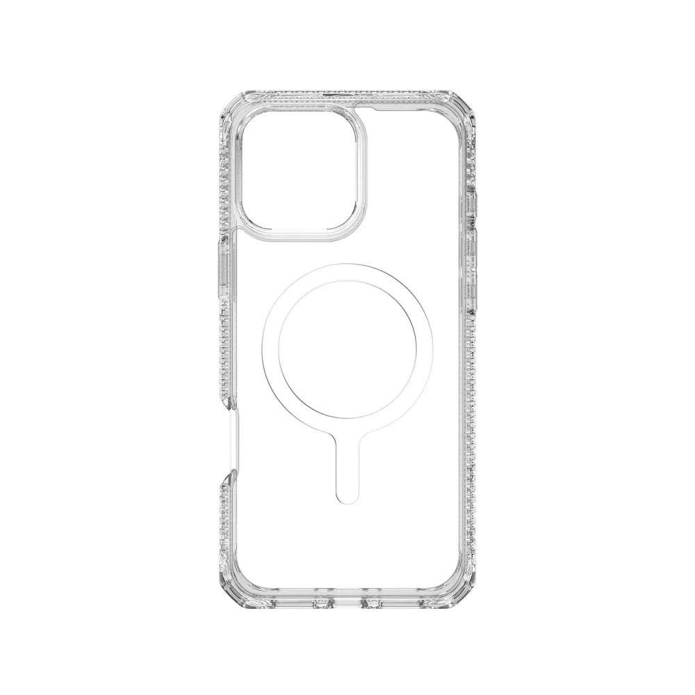 Case ItSkins Hybrid R Clear con MagSafe para iPhone 16 Pro Max - Transparente