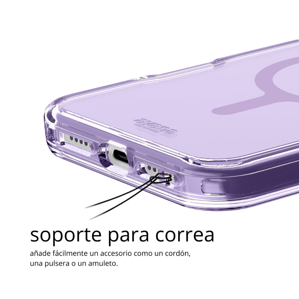 Case Avana Ice con MagSafe para iPhone 16 Pro - Morado