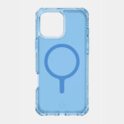 Case ItSkins Hybrid R Vapor con MagSafe para iPhone 16 Pro - Azul