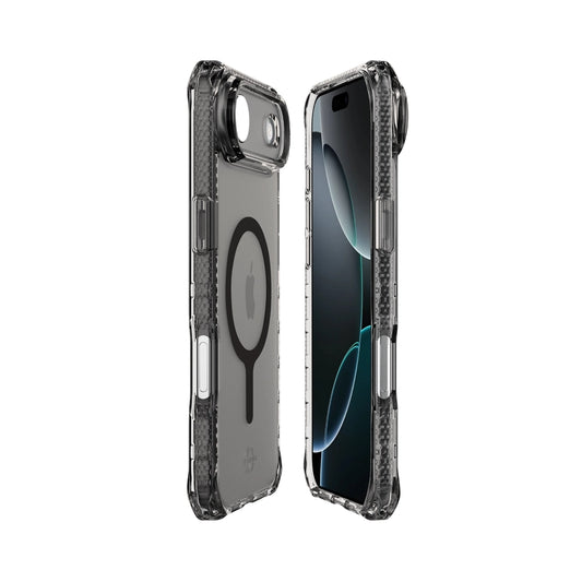 Case ItSkins Hybrid R Vapor con MagSafe para iPhone 17 Air - Humo