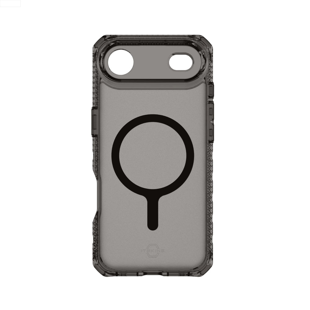 Case ItSkins Hybrid R Vapor con MagSafe para iPhone 17 Air - Humo