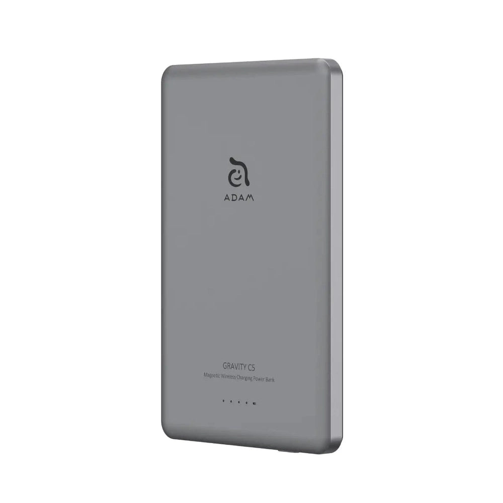 Batería portátil con cargador margético Adam Elements GRAVITY C5 - 5000mAh - Gris