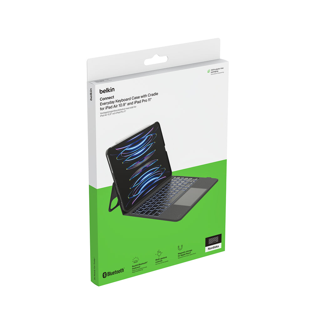 Case con Teclado Belkin para iPad 10ma Gen - Negro