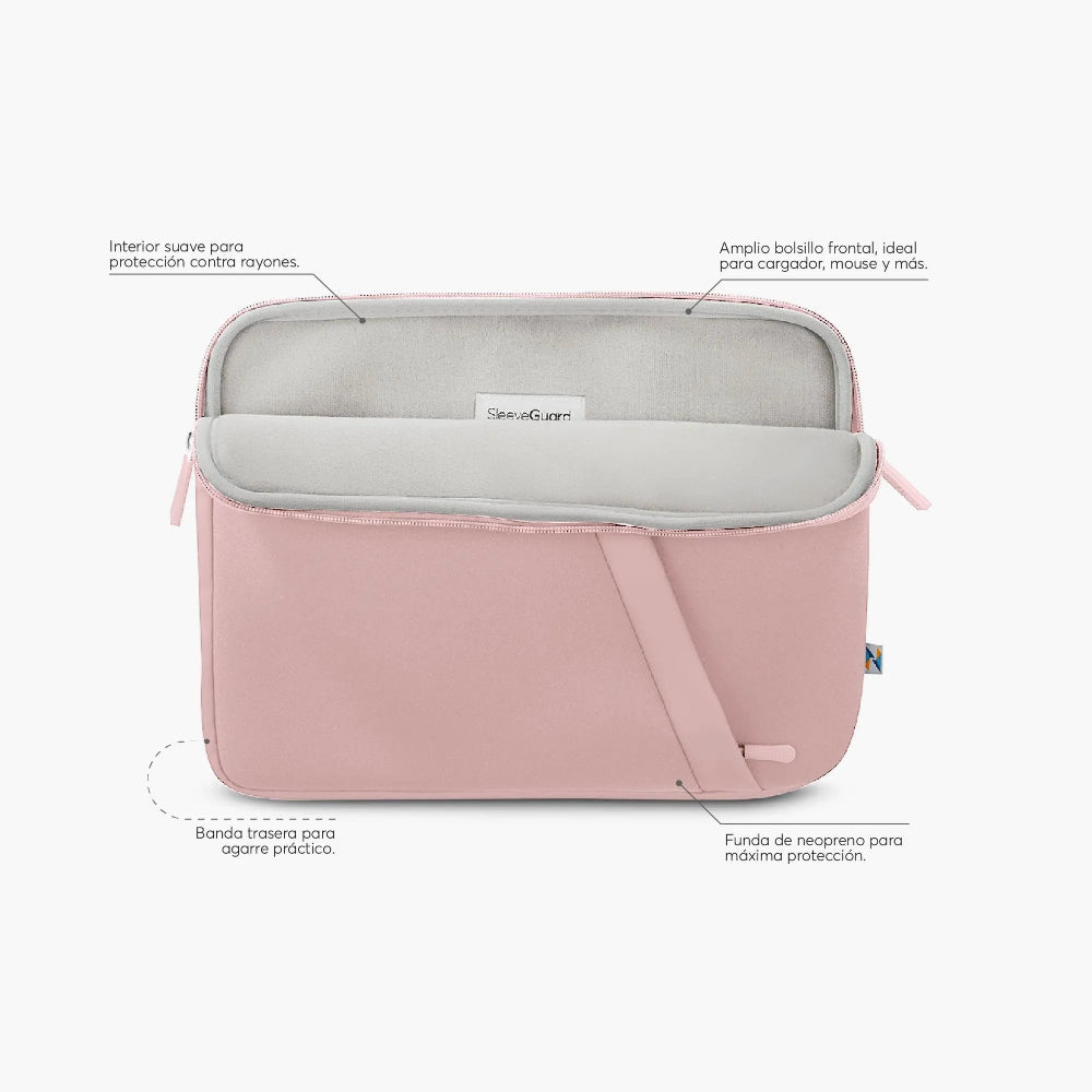 Funda_NCO_SleeveGuard_MacBook_Pro_14_M5_M4_M3_M2_M1_Rosado_Imagen_posicion_5_iShop_Colombia