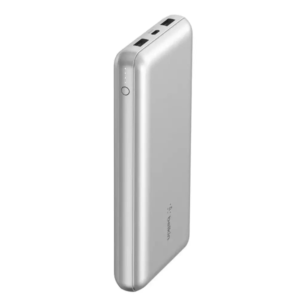 Batería portatil Belkin 20000 mAh USB-A x2 USB-C - Plata