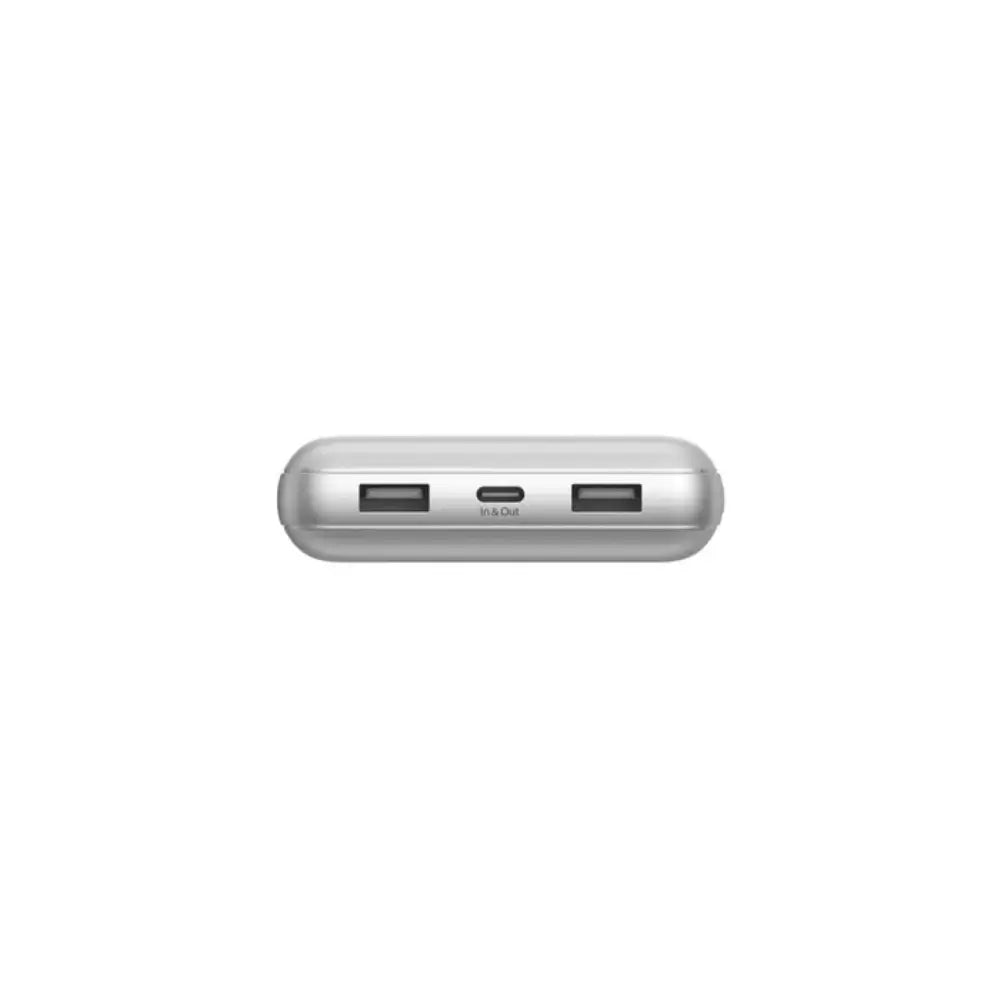 Batería portatil Belkin 20000 mAh USB-A x2 USB-C - Plata