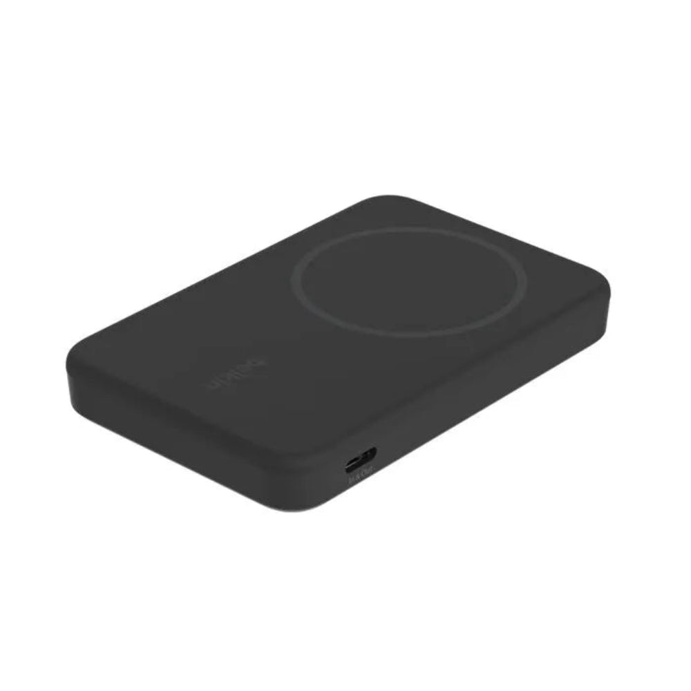 Batería Externa Qi2 5000 mAh 15W stand - Negro