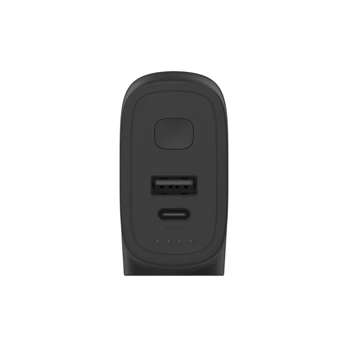 Bateria Externa con Adaptador de Corriente Belkin Bank Hybrid con 5K mAh 25W + 12W - Negro