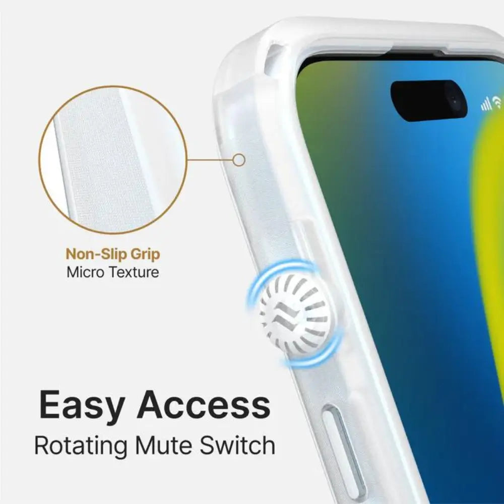 Case Catalyst Influence con Magsafe para iPhone 15 - Transparente