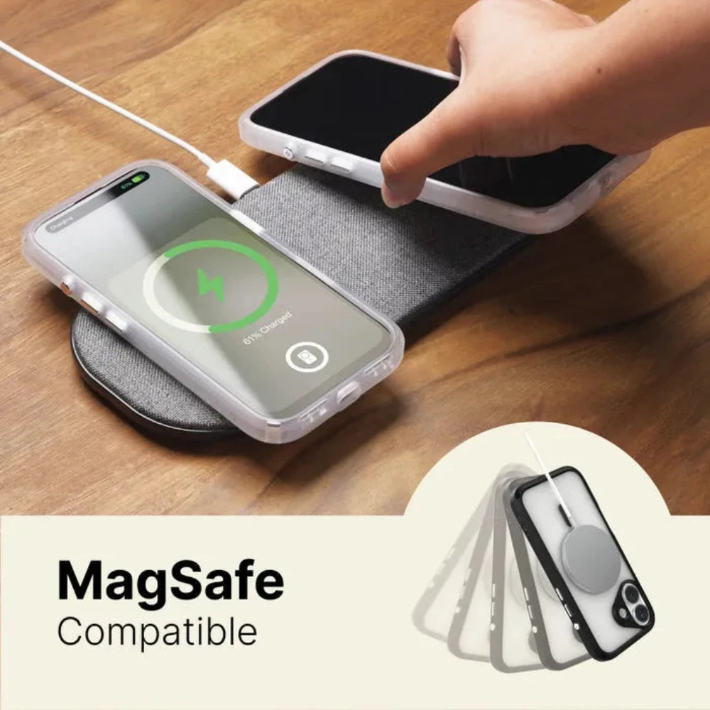 Case Catalyst Influence con Magsafe para iPhone 16 Plus - Transparente