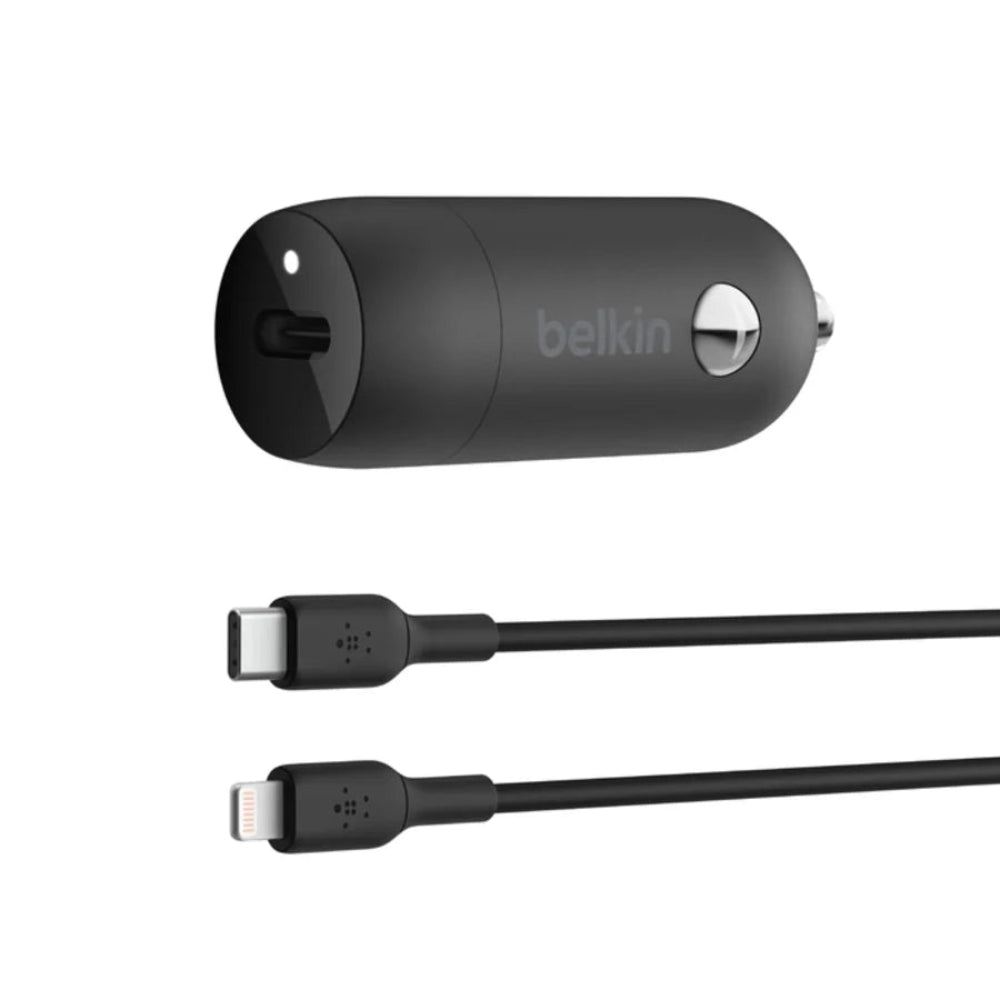 Adaptador_de_carga_para_Auto_Belkin_30W_USB_C_Cable_USB_C_a_Lightning_Negro_imagen_posicion_1_iShop_Colombia