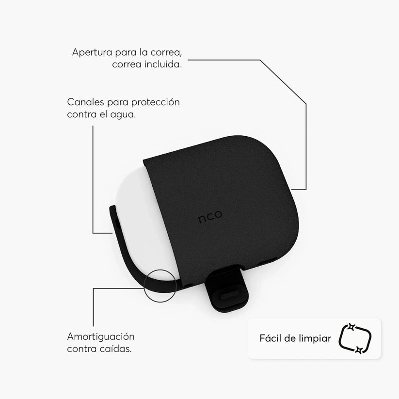 Case_NCO_SiliconeGuard_para_AirPods_Pro_3_Negro_imagen_posicion_3_iShop_Colombia