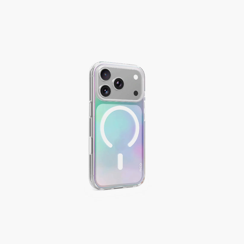 Case_NCO_SafeCase_Clear_con_MagSafe_para_iPhone_18_Pro_Arcoíris_Imagen_posicion_1_iShop_Colombia
