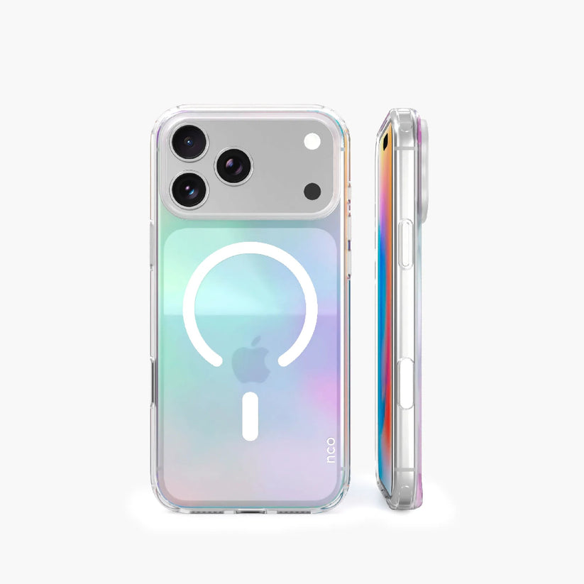 Case_NCO_SafeCase_Clear_con_MagSafe_para_iPhone_18_Pro_Max_Arcoíris_Imagen_posicion_2_iShop_Colombia